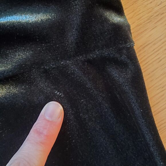 Vintage 90s Jonathan Martin Green Velvet Mini Dress - Picture 7 of 7